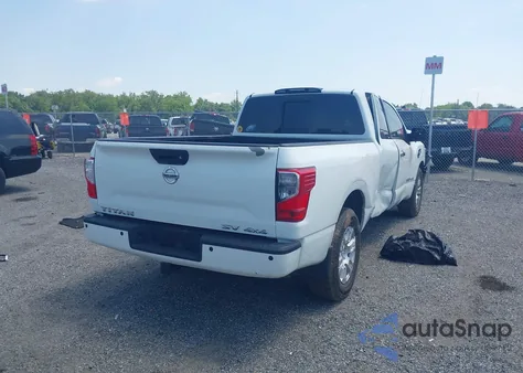 2017 Nissan Titan Sv из США, поврежденный, VIN 1N6AA1C59HN576258